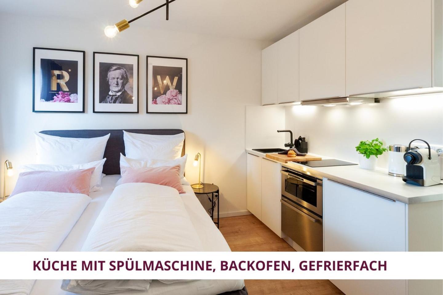 Wahnfried No3 - Citynah Wohnen Mit Kueche Und Duschbad, Parkplatz, 300m Zur Fussgaengerzone * Bayreuth